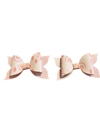 Sugarplum Sparkle Bite- Size  Bows