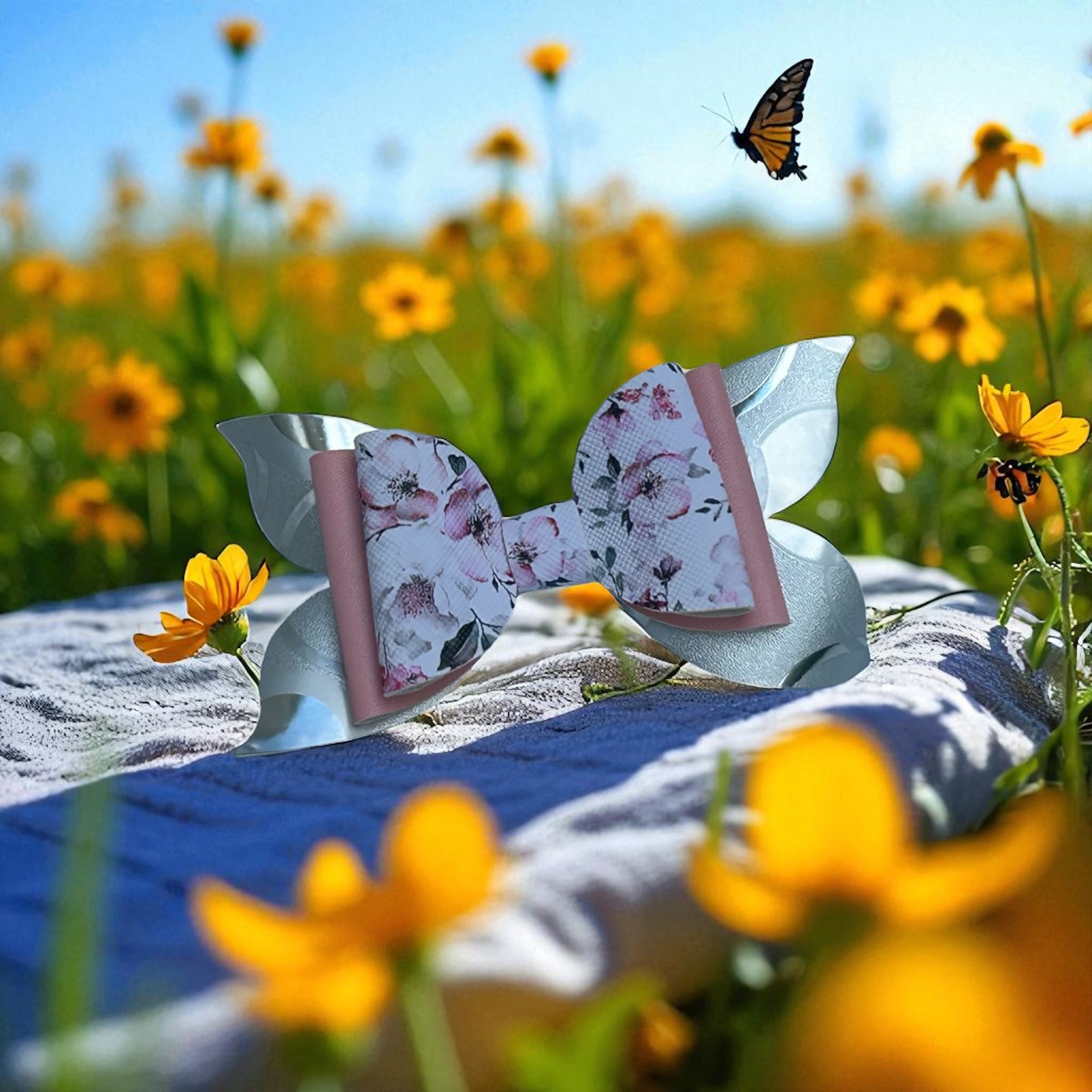 Wild Flowers Hairbow