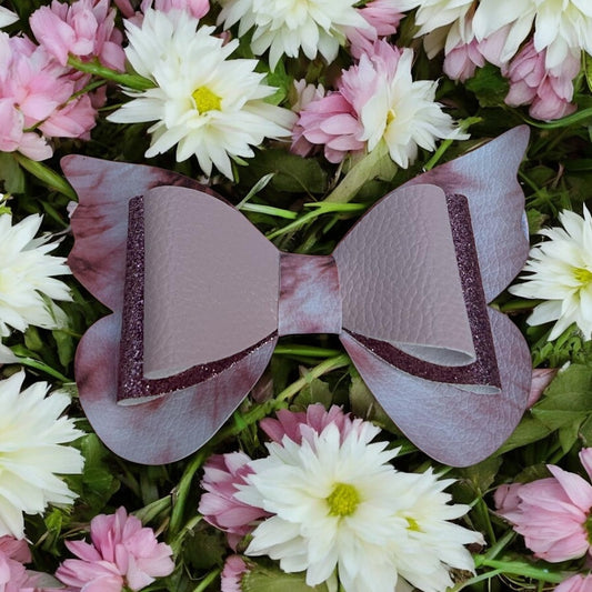 Rosy Wing Hairbow