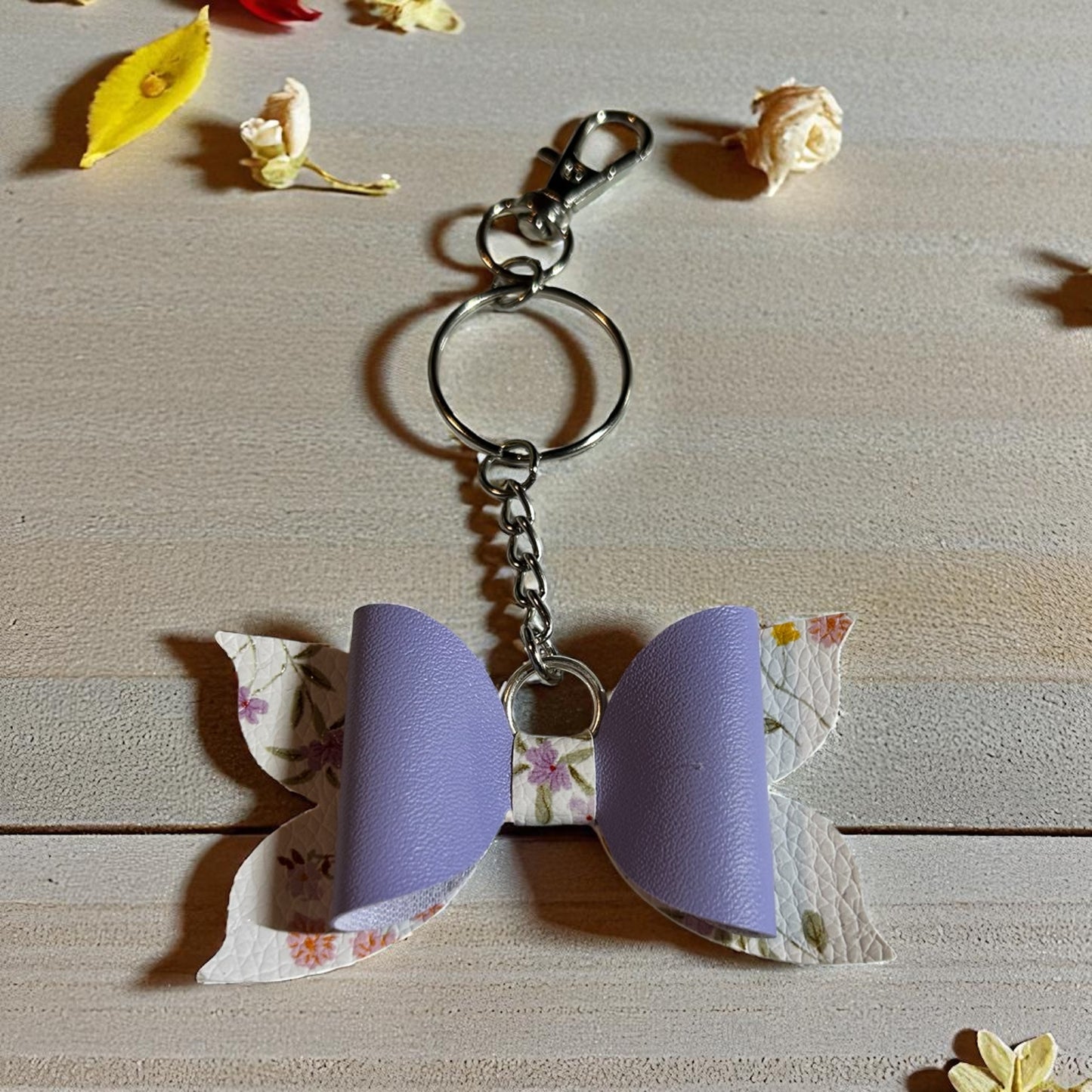 Lavender Bloom keychain