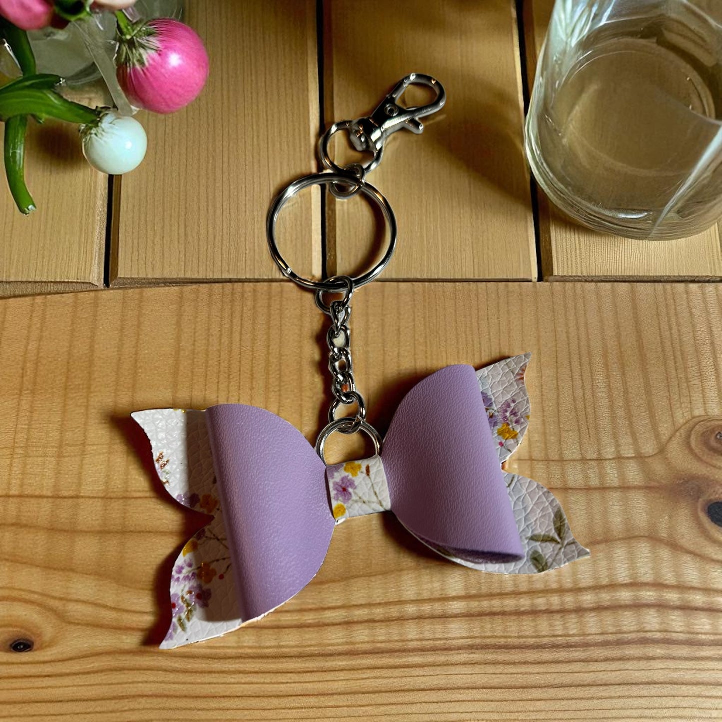 Lavender Bloom keychain