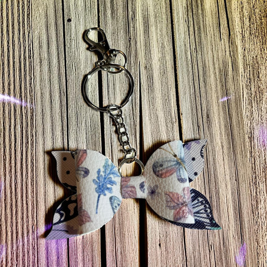 🦋 Twilight Garden Keychain