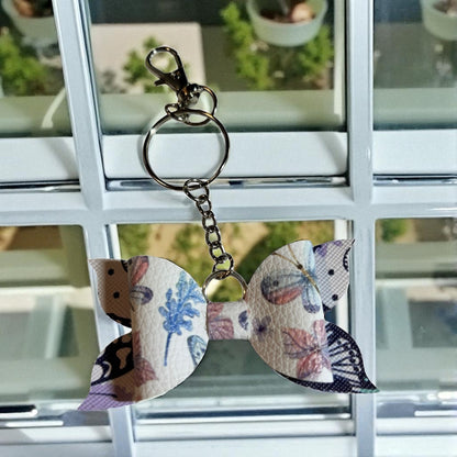 🦋 Twilight Garden Keychain