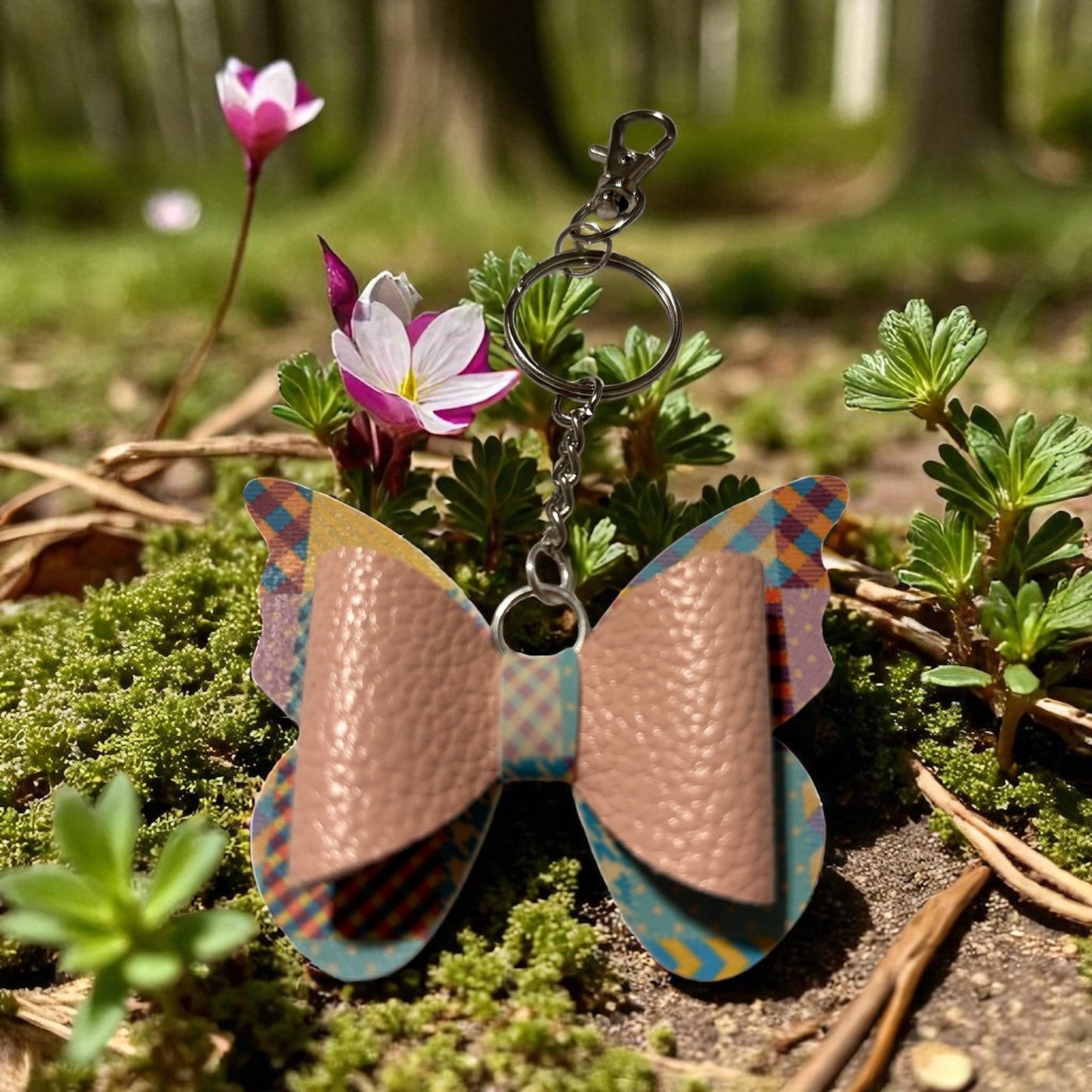 Sweetheart Swirls Keychain