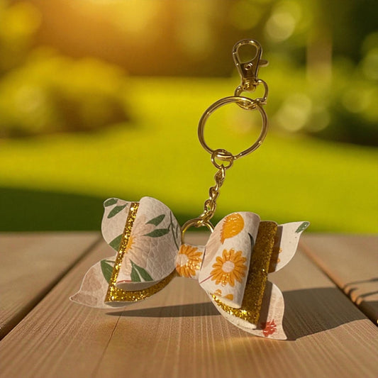 🌻 Sunshine & Blooms Keychain