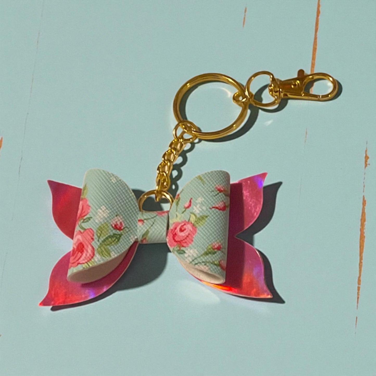 Wild Rose keychain