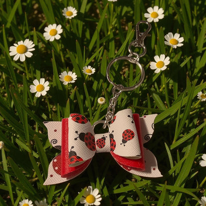 Lady Bug Love Keychain