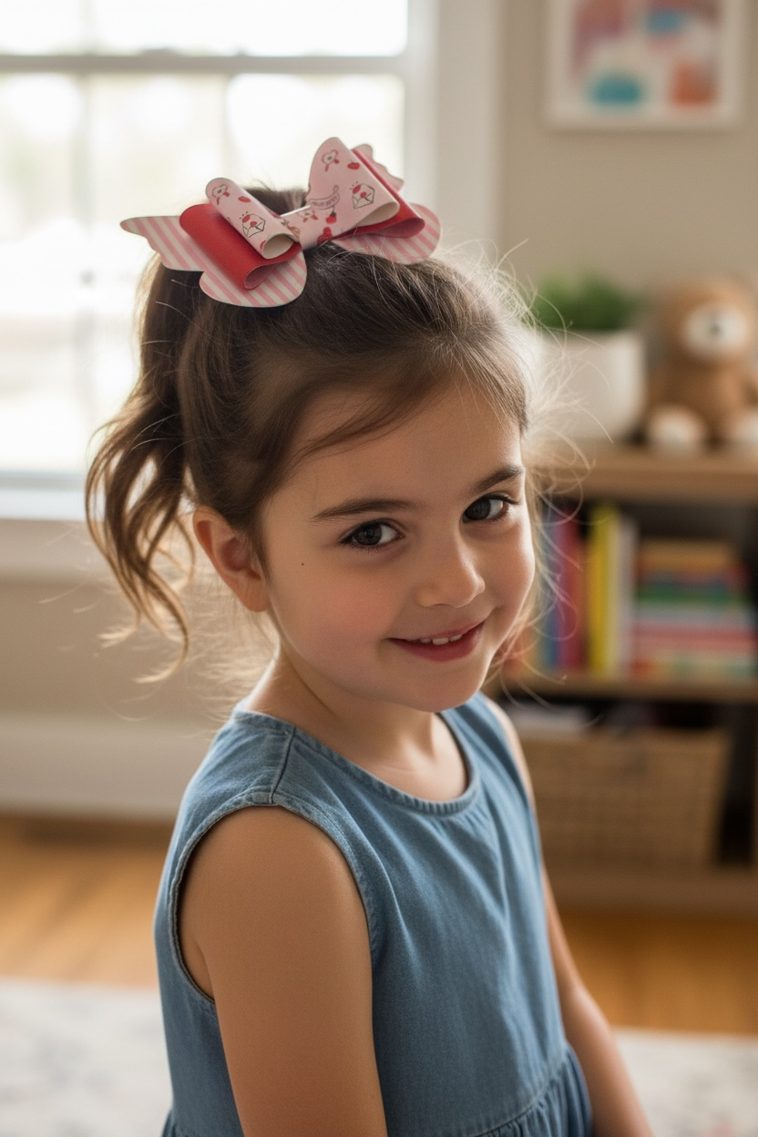 Pinky Hello Kitty Hairbow