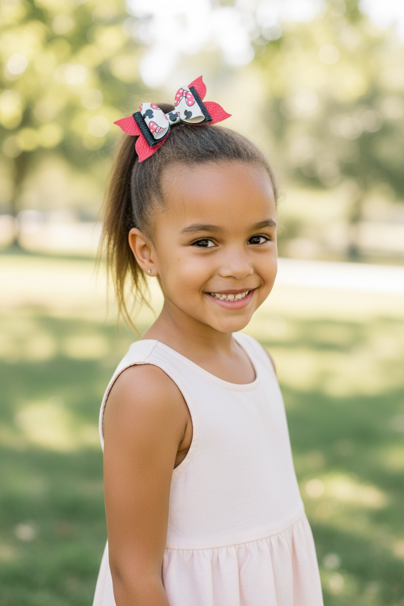 Minnie Mischief Hairbow