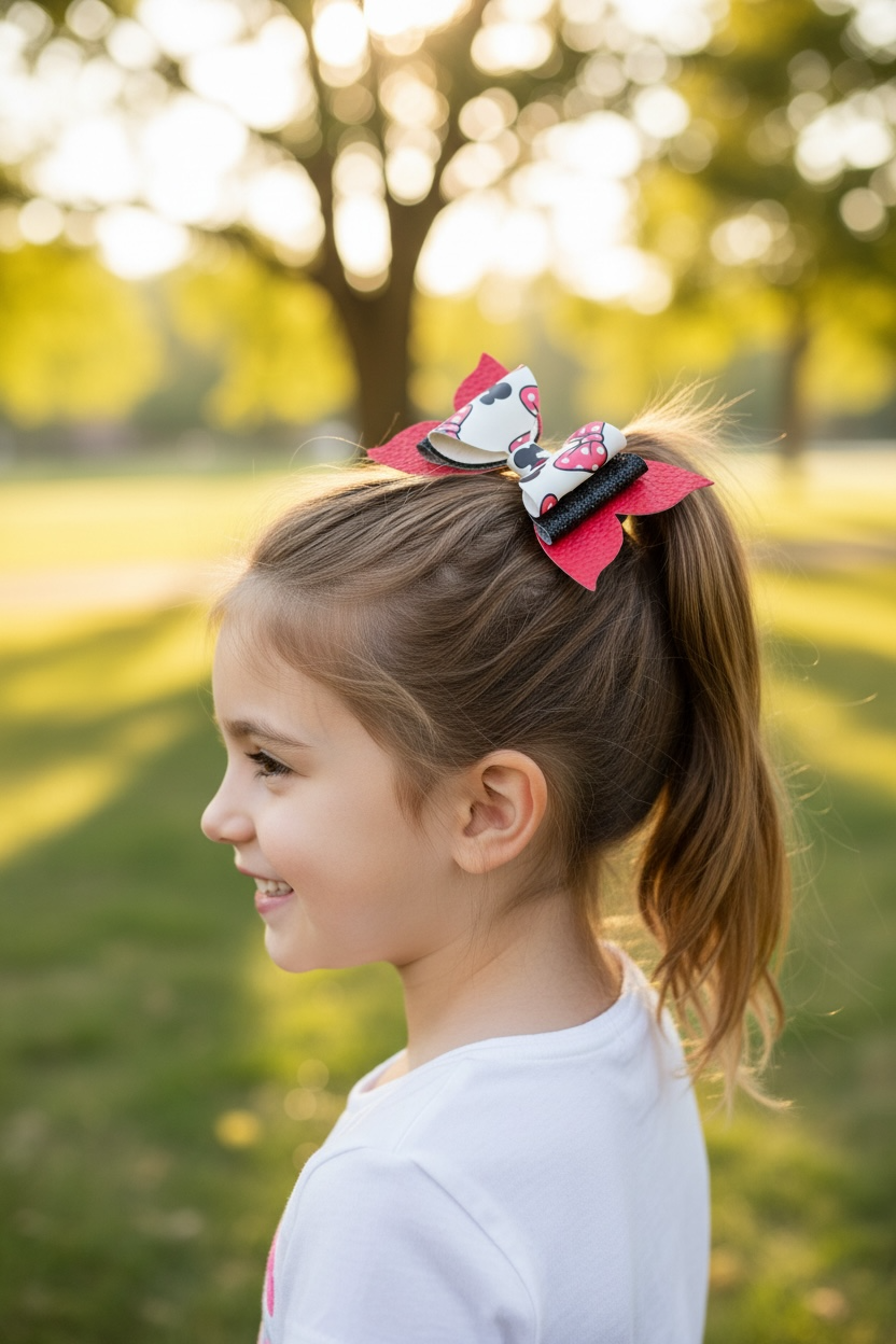 Minnie Mischief Hairbow