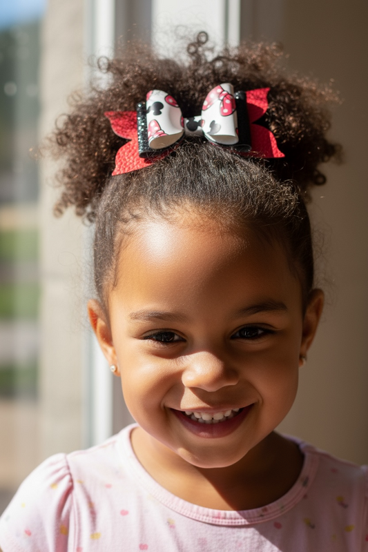 Minnie Mischief Hairbow