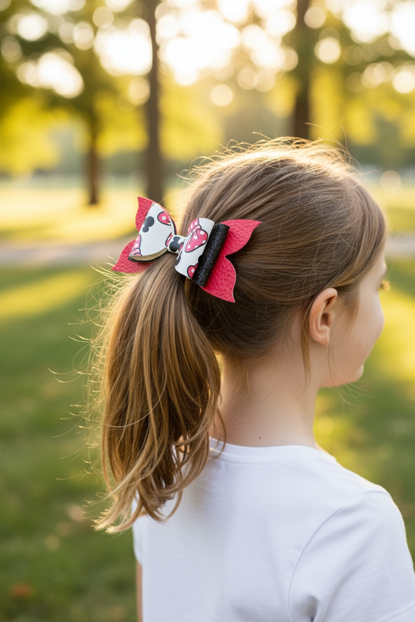 Minnie Mischief Hairbow