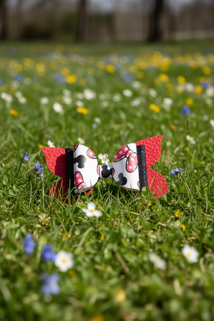 Minnie Mischief Hairbow