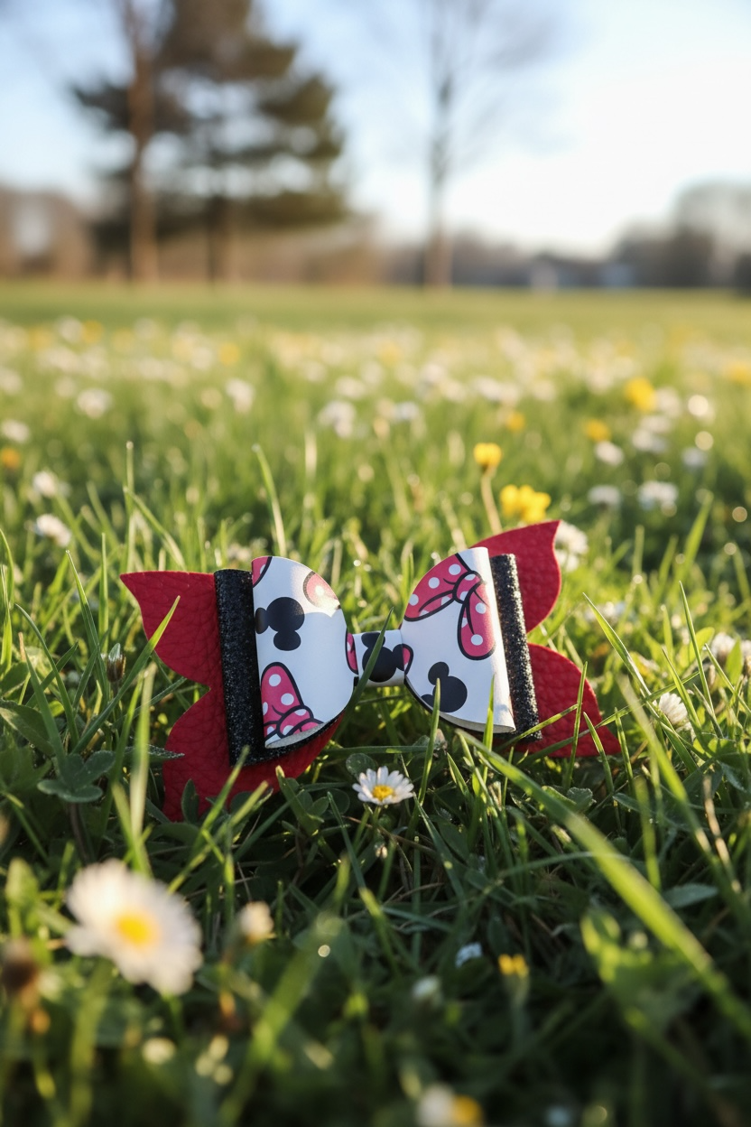 Minnie Mischief Hairbow