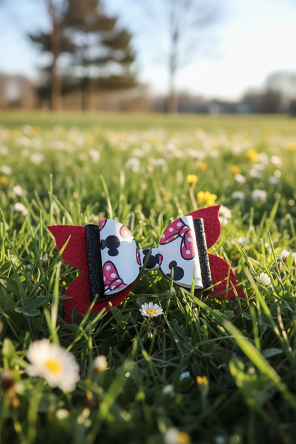 Minnie Mischief Hairbow