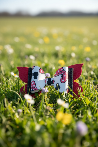 Minnie Mischief Hairbow
