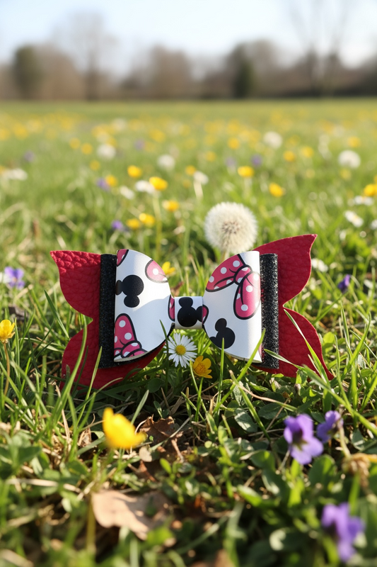 Minnie Mischief Hairbow