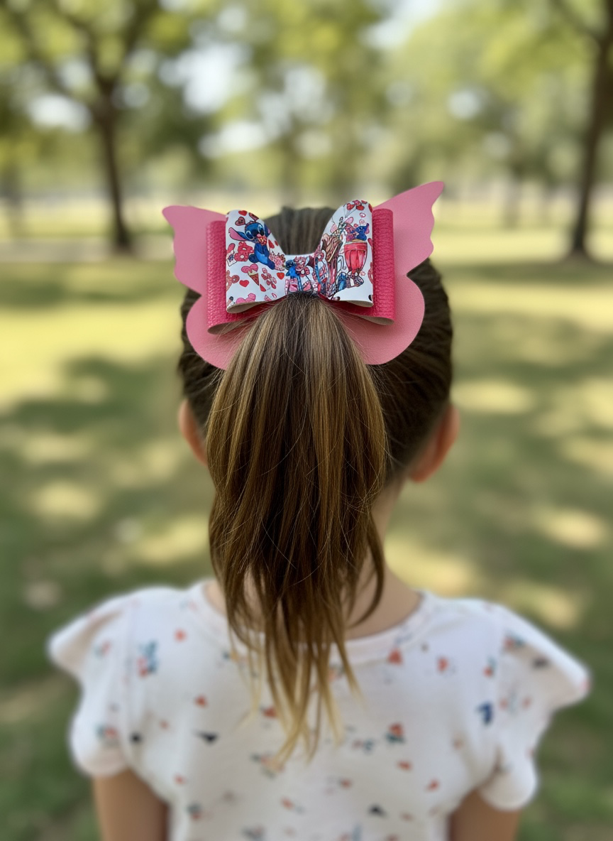 Sweet Stitch & Angel Hairbow