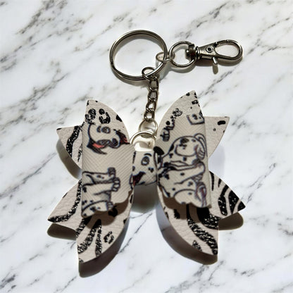 🐾 Dalmatian Pup Keychain